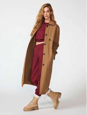 ONLY ONLY Trench-coat 15293269 Marron Regular Fit