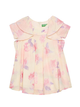 United Colors Of Benetton United Colors Of Benetton Повсякденна сукня 4HYUGV02B Рожевий Regular Fit