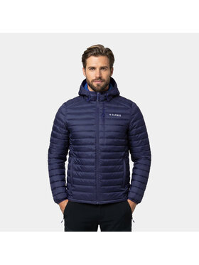 Alpinus Alpinus Kurtka puchowa Kiruna Granatowy Regular Fit