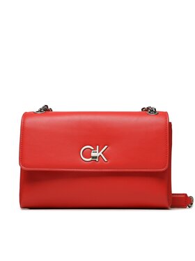 Calvin Klein Calvin Klein Дамска чанта Re-Lock Ew Conv Crossbody K60K610749 Червен