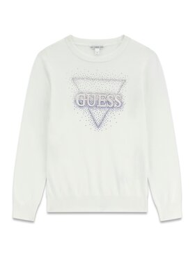 Guess Kids Guess Kids Sweter 180880 Biały Classic Fit