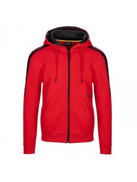 EA7 Emporio Armani EA7 Emporio Armani Mikina 3DPM88 PJEQZ 1461 Červená Regular Fit