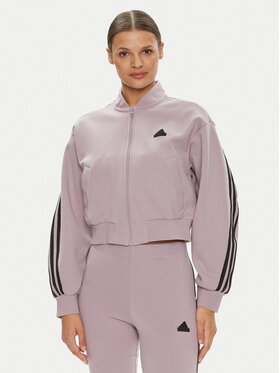 adidas adidas Bluză Future Icons 3-Stripes IS3652 Violet Loose Fit