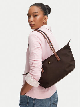 Tommy Hilfiger Tommy Hilfiger Geantă Popette East West Tote AW0AW19211