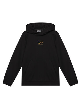 EA7 Emporio Armani EA7 Emporio Armani Mikina 7B000024 AF10380 MC004 Černá Regular Fit