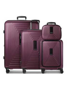 Redolz Redolz Komplet walizek 310388 Czerwony