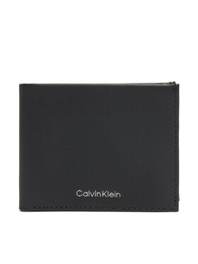 Calvin Klein Calvin Klein Ανδρικό Πορτοφόλι Ck Must Billfold W Coin LV04D1043G Μαύρο