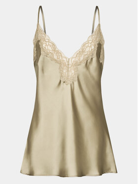 Selmark Selmark Тениска на пижама Gabrielle 61061 Бежов Regular Fit
