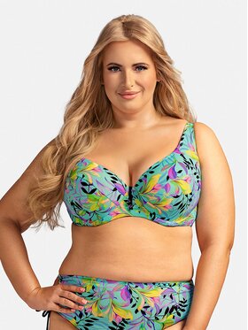 Feba Feba Góra od bikini FG238 Turkusowy