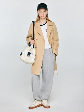 BIG STAR BIG STAR Spodnie dresowe MONARA_901_350 Szary Regular Fit