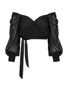 MAI MAI Bluzka CARLA Czarny Feminine Fit