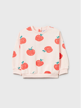 OVS OVS Majica dugih rukava 1597933 Ružičasta Relaxed Fit