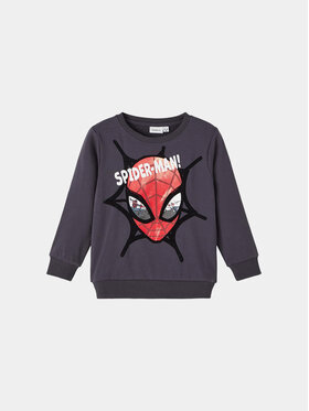 NAME IT NAME IT Mikina 13221195 Šedá Regular Fit