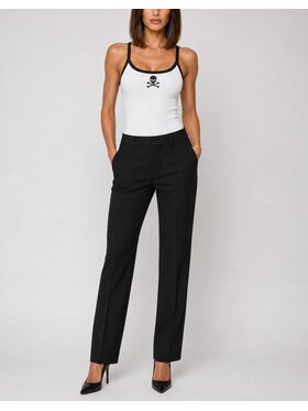 PHILIPP PLEIN PHILIPP PLEIN Spodnie materiałowe 31564 Czarny Straight Fit