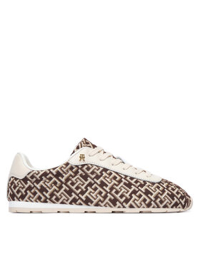 Tommy Hilfiger Tommy Hilfiger Αθλητικά Bella Monogram Sneaker FW0FW09523 Καφέ
