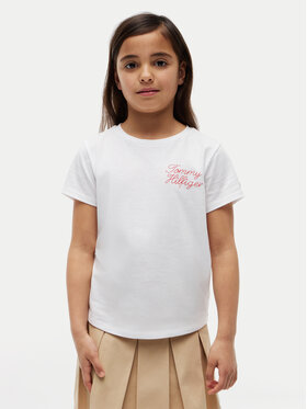 Tommy Hilfiger Tommy Hilfiger T-Shirt KG0KG09454 Weiß Regular Fit