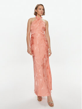Guess Guess Rochie de seară Sl Aubree W4GK60 WFDF0 Coral Regular Fit