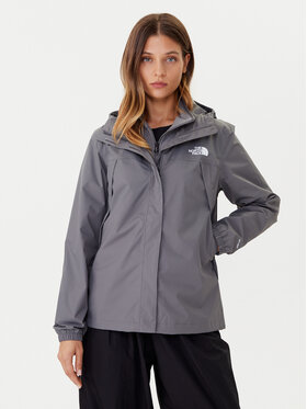 The North Face The North Face Vodootporna jakna Antora NF0A8BKD Siva Regular Fit