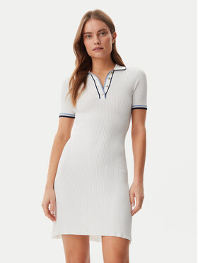 Guess Guess Rochie tricotată W5GK84Z3L10 Alb Regular Fit