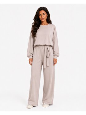 Agatha Studio Agatha Studio Dres A26SS-KA-K26 Beżowy Oversize