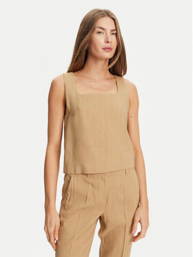 Marella Marella Top Terni 2513161055 Beżowy Regular Fit