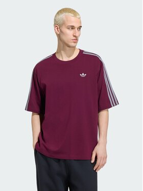 adidas adidas T-Shirt 159141 Czerwony Oversize