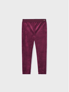 Mayoral Mayoral Legginsy 712 Bordowy Regular Fit