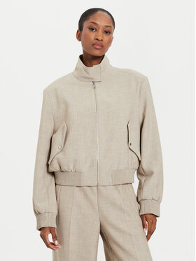 BOSS Boss Geacă bomber Jamaya 50518457 Bej Relaxed Fit