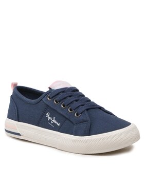 Pepe Jeans Tenisice Brady Basic G PGS30561 Tamnoplava