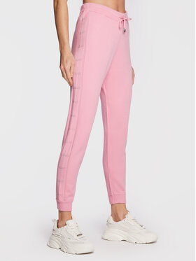 Liu Jo Sport Liu Jo Sport Pletene hlače TF2106 MA63M Ružičasta Regular Fit
