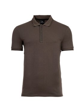 Armani Exchange Armani Exchange Polo 10905 Szary Comfort Fit