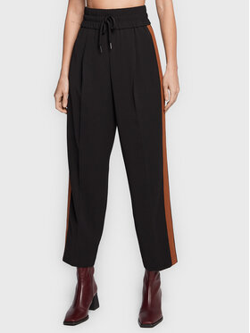 Marc Aurel Marc Aurel Штани з тканини 1659 2000 92875 Чорний Regular Fit
