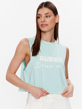 Guess Guess Top Dalya V3GP11 K8FQ4 Blu Regular Fit