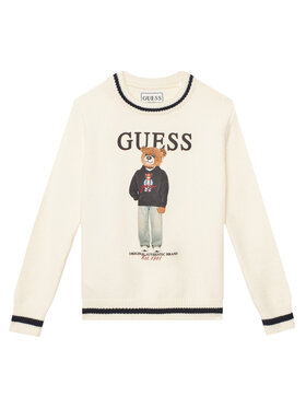 Guess Guess Пуловер N6YR06 Z0903 Кремав Regular Fit