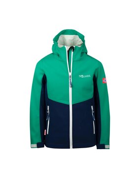 TROLLKIDS TROLLKIDS Kurtka softshell 320-327 Zielony Regular Fit