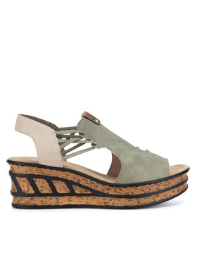 Rieker Rieker Sandale 68175-52 Verde