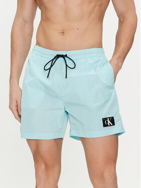 Calvin Klein Swimwear Calvin Klein Swimwear Kupaće gaće i hlače KM0KM00980 Plava Regular Fit