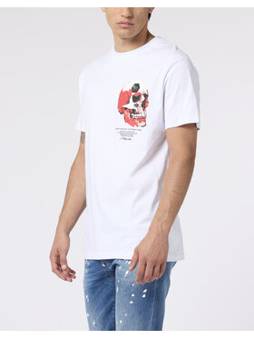PHILIPP PLEIN PHILIPP PLEIN T-Shirt 28969 Biały Regular Fit