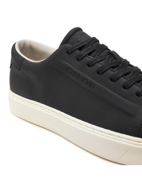 Calvin Klein Superge Low Top Lace Up Lth HM0HM01516 Črna