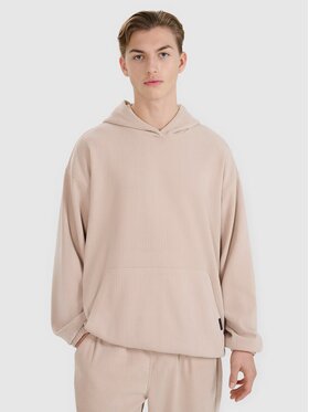 4F 4F Bluza 4FRSS25TSWSM2181-83S Brązowy Oversize