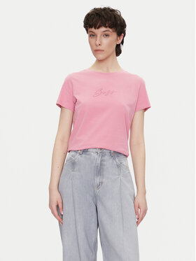 BOSS BOSS T-Shirt C_Esogo_2 50538826 Fioletowy Regular Fit