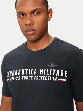 Aeronautica Militare T-shirt 242TS1942J538 Tamnoplava Regular Fit