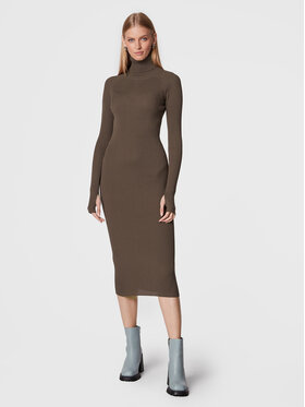 Herskind Herskind Strickkleid Mila 4523887 Braun Regular Fit
