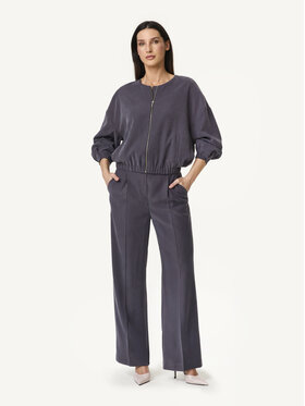 KMX KMX Kurtka bomber 107440025 Szary Loose Fit