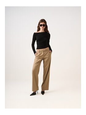 La Mania La Mania S dlouhým rukávem ENZA Černá Classic Fit
