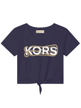 MICHAEL KORS KIDS Majica R15188 S Mornarsko Modra Regular Fit