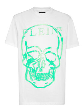 PHILIPP PLEIN PHILIPP PLEIN T-shirt 3835 Bianco Regular Fit