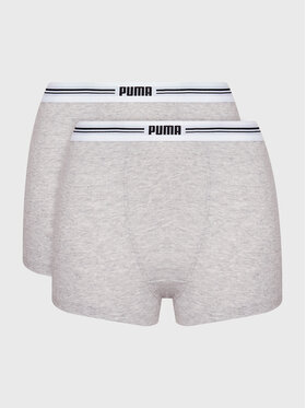 Puma Puma Комплект 2 чифта боксерки 935779 Сив