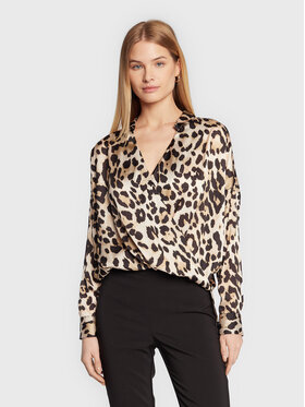 Imperial Imperial Bluza CJF4ENI Bež Regular Fit