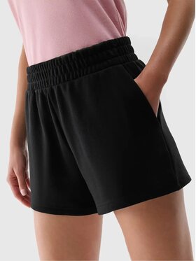 4F 4F Szorty 4FWMM00TSHOF542-20S Czarny Regular Fit